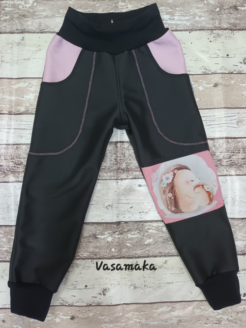 Softshellové kalhoty vel 104 — foto 1
