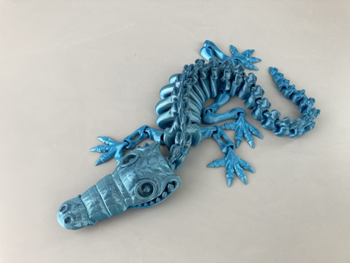 Flexi krokodýl - 3D tisk — foto 1