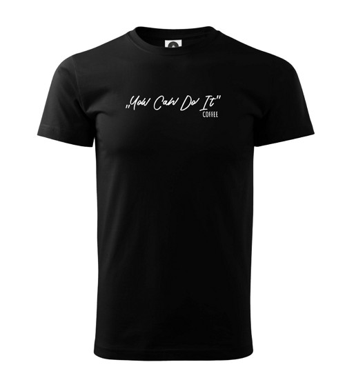 Tričko "YOU CAN DO IT " COFFEE — foto 1
