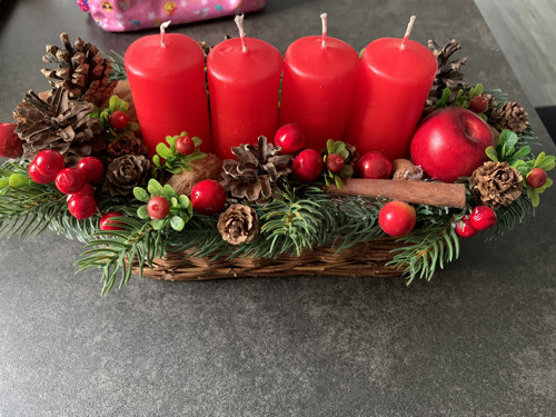 Adventní svícen. Rezervace — foto 1