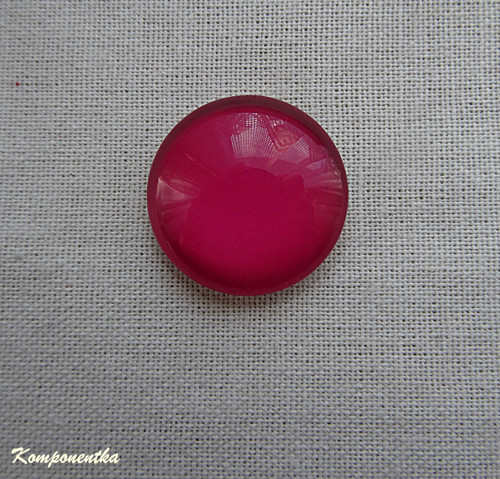 Skleněný kabošon 12mm 1kus