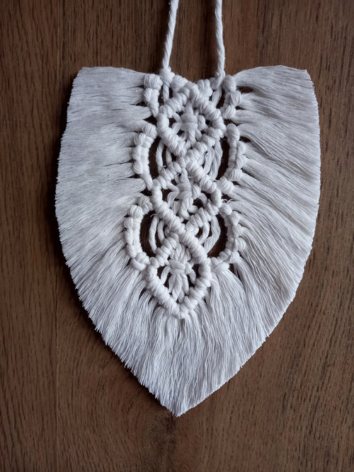 Macramé list Ø 19 cm — foto 1