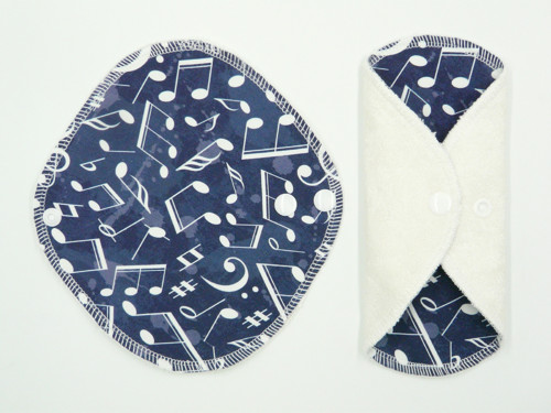 Intimní vložka - 17,5 cm - notičky