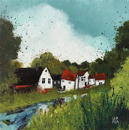 U potůčku - 20x20cm — foto 1