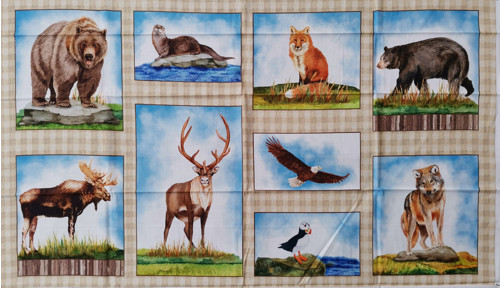 Panel Animal Pictures Patches