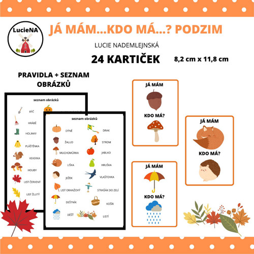 Já mám..Kdo má...? PODZIM