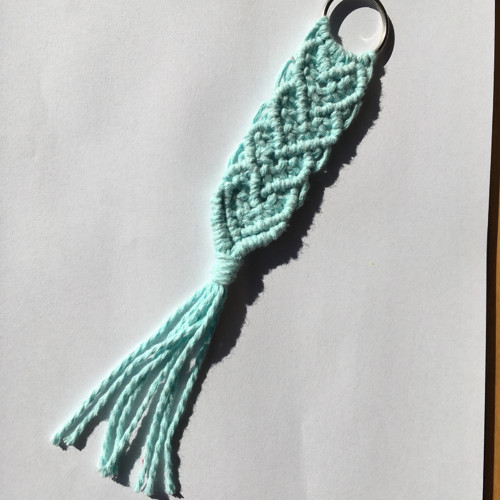 DIY kreativní sada + návod Přívěsek macramé
