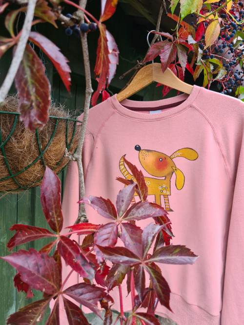 Za nosem, mikina, oversized, S/M/L — foto 1