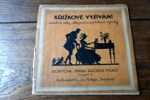 Křížkové vyšívání - návod k naučení, 1923