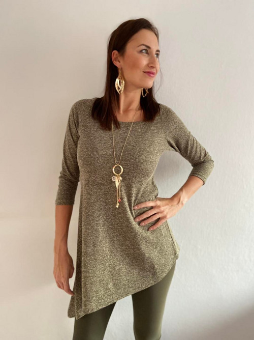 Svetřík Emily - khaki — foto 1