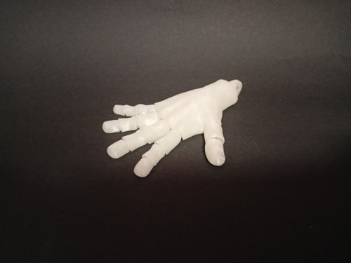 Flexi Ručička - 10 cm - SVÍTICÍ - 3D tisk — foto 1