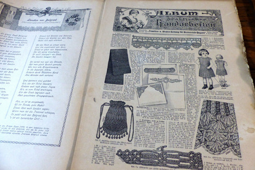 Familien und Moden Zeitung, časopis, móda 62/1915
