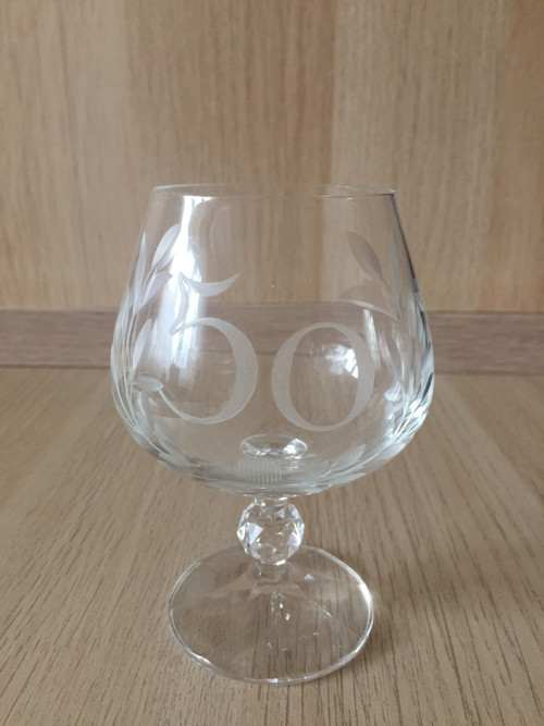 Sklenička k výročí "50”