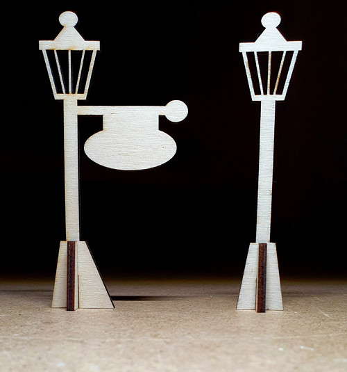 Dekorace lampa