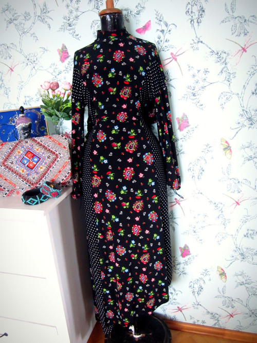 Raritní rafinované boho šaty — foto 1