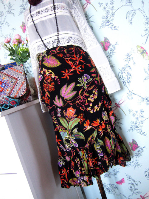 Sukně boho Flamenco — foto 1