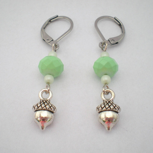Žaludové náušnice — foto 1