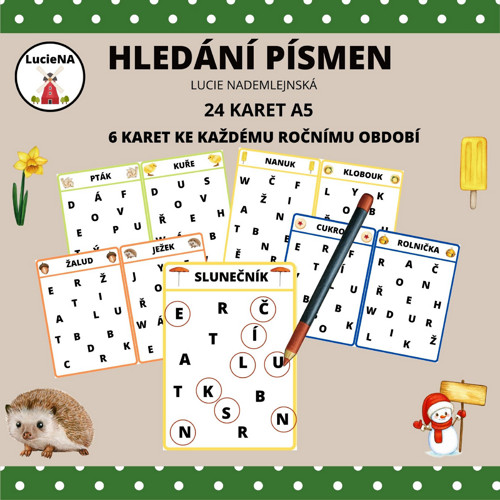 Hledání Písmen