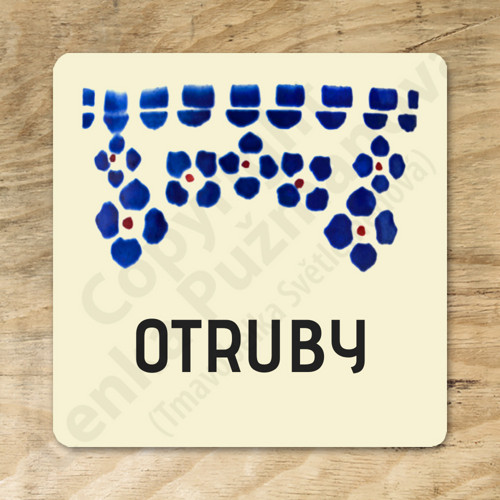 Otruby - samolepka na kořenku