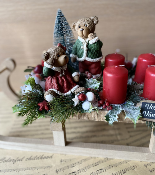 Velké adventní sáňky — foto 1