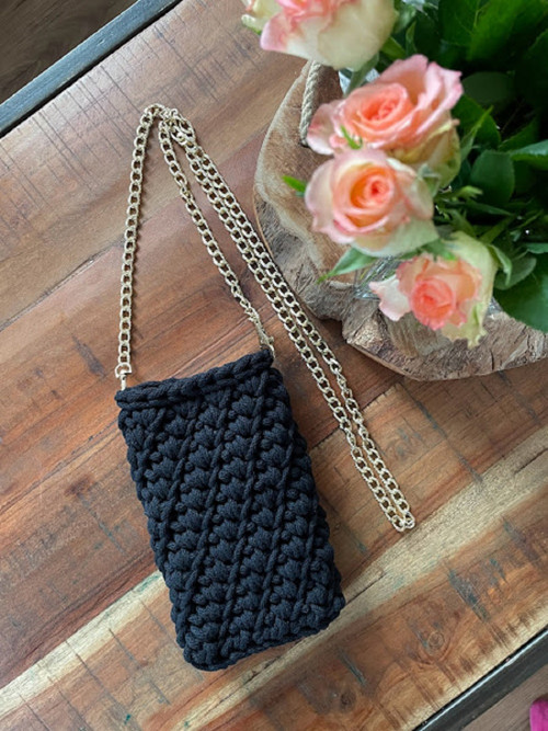 Černá crossbody kabelka