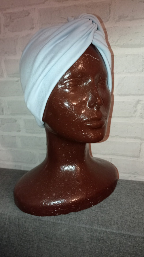 Čepice nebo turban? v modré — foto 1