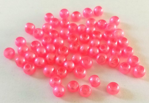 Poloprůhledné kuličky 4mm - 60ks