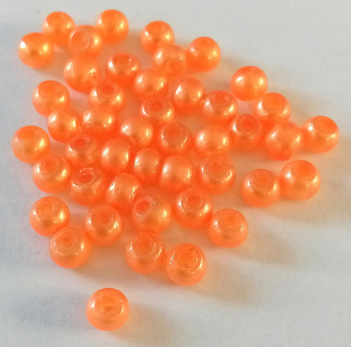 Poloprůhledné kuličky 4mm - 60ks