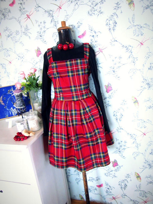 Šatovka ANGLICKÝ tartan — foto 1