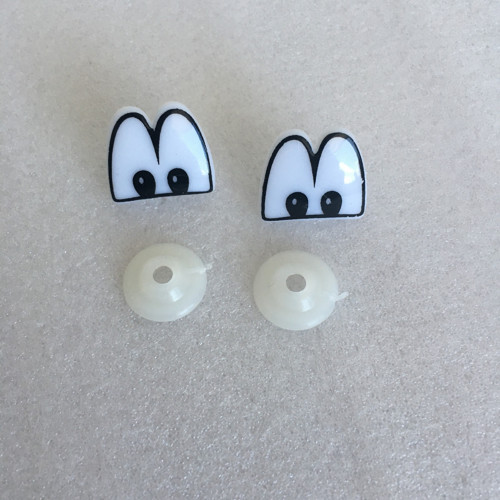 Bezpečnostní oči - 22x24 mm - spojené