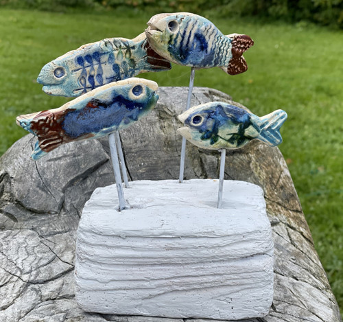 Keramika A Driftwood, Ryby — foto 1