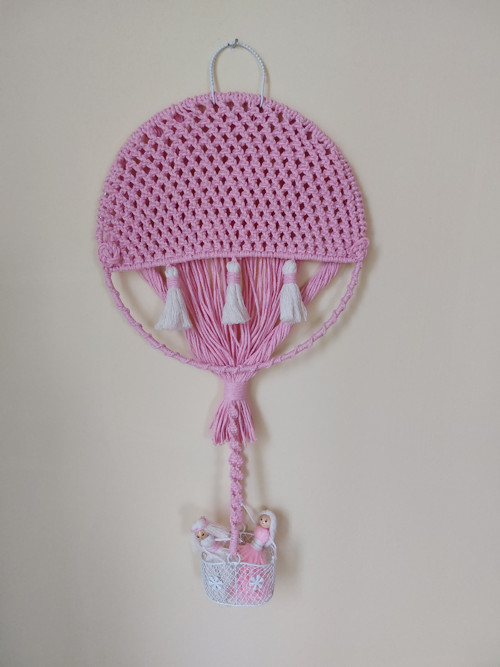 Macramé balón s panenkami