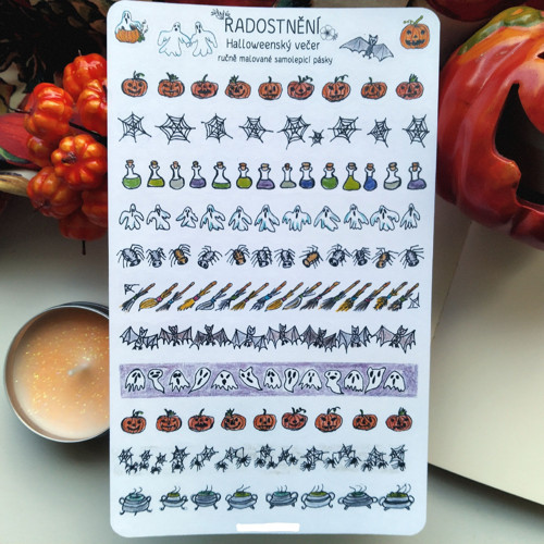 Samolepicí pásky - Halloweenský večer