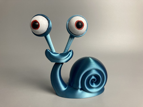 Flexi veselý šnek - 3D tisk — foto 1