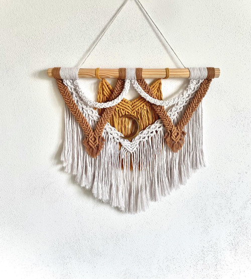 Závěsné macramé Luna VÝPRODEJ — foto 1