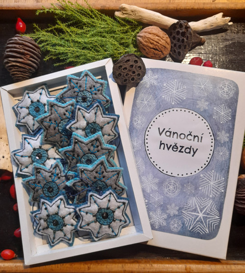 Vánoční ozdoby (sada - 10 ks) — foto 1