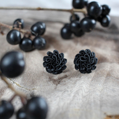 Náušnice Black — foto 1