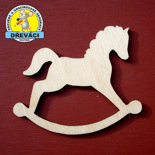Houpací koník malý - 6 cm KV0006 E
