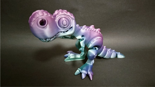 Flexi Tyranosaurus Rex - 19 cm - 3D tisk — foto 1