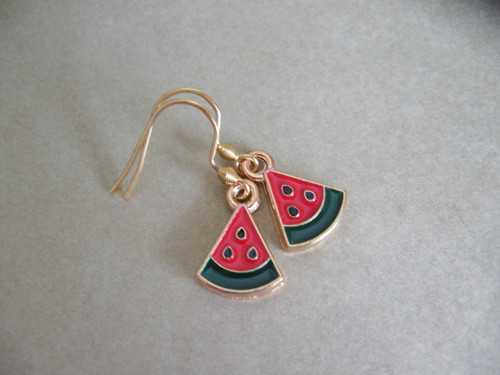 Watermelon, náušnice nerez