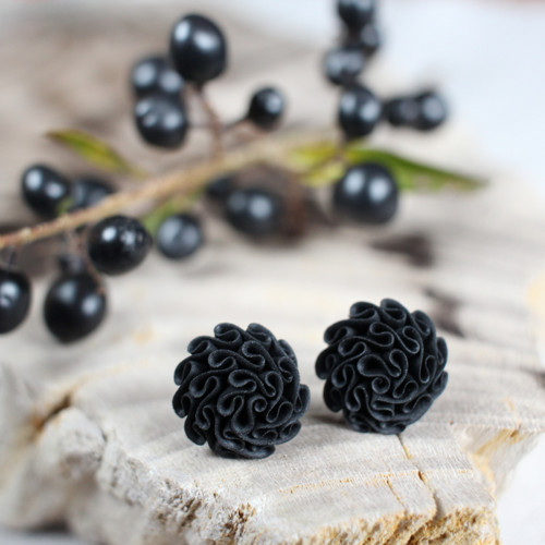 Náušnice Black — foto 1