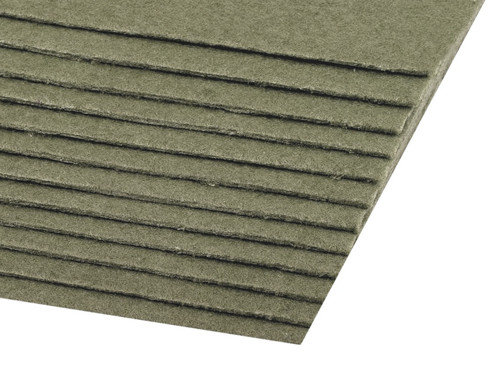 Filc/plsť 2mm, 20x30cm khaki, 1ks