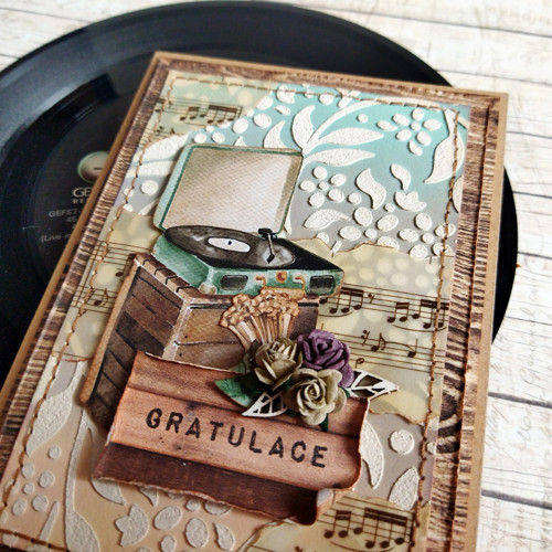Extra vymazlené přání "Gramofon" — foto 1
