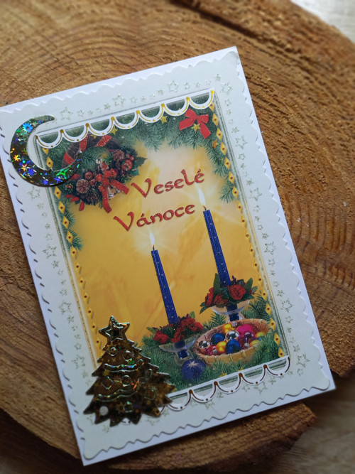 Přání k Vánocům - ''Svícen''