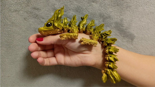 Mládě Lesního Draka - 21 cm - 3D Tisk — foto 1