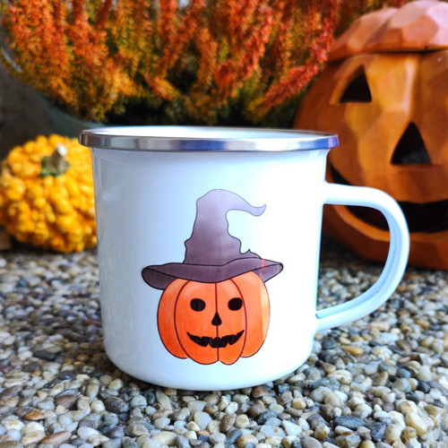 Hrneček - Halloweenská dýně - II. jakost