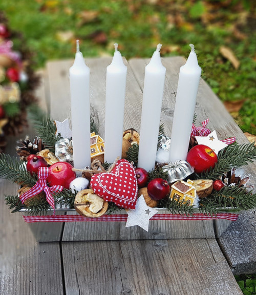 Adventní svícen v pečící formě 2 — foto 1