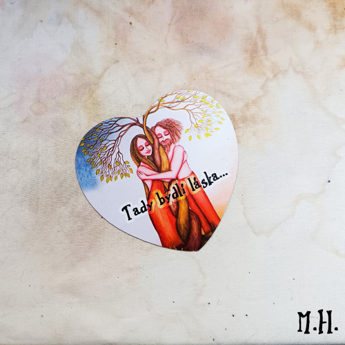 Tady bydlí láska - magnetka