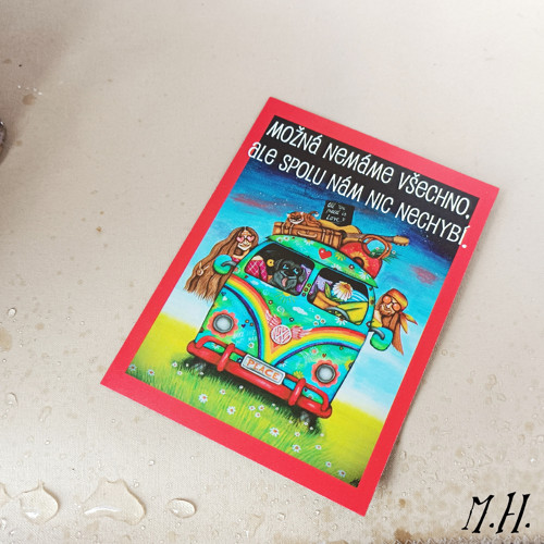 Možná nemáme všechno... - Hippies - velká magnetka