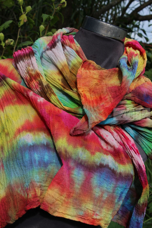 Organtýnová šála - hippies ll.